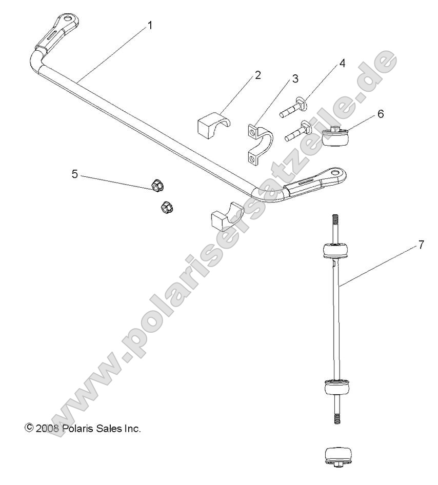 Suspension, Rear Stabilizer Bar