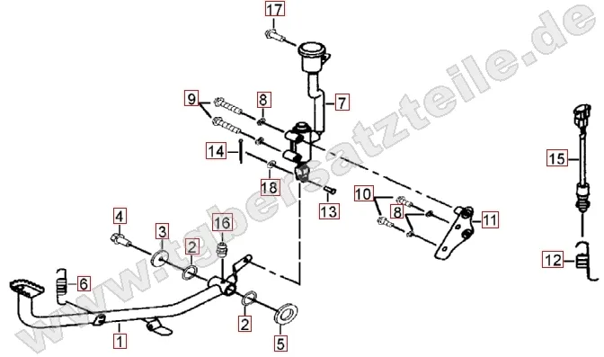 Bremspedal Bremspedal