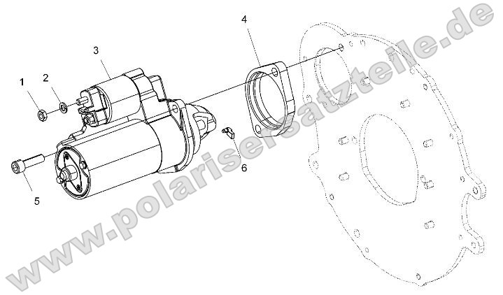 Engine, Starter Motor