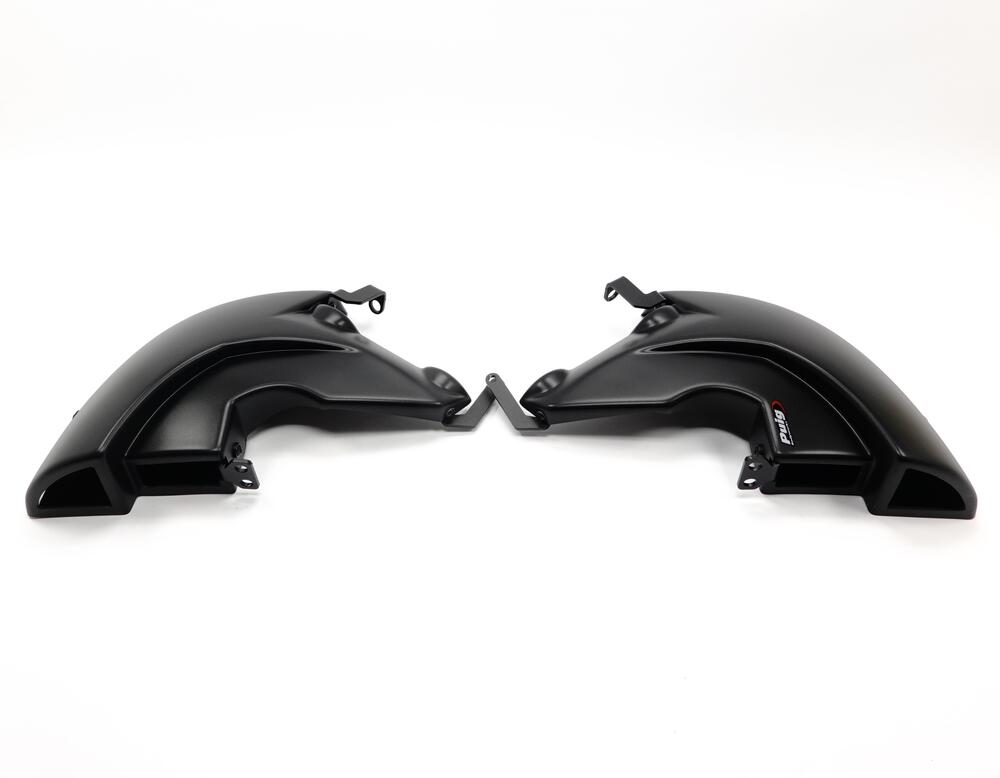 Puig Brake Cooler / Bremsenkühlung - schwarzmatt - Yamaha YZF R1 2015-23