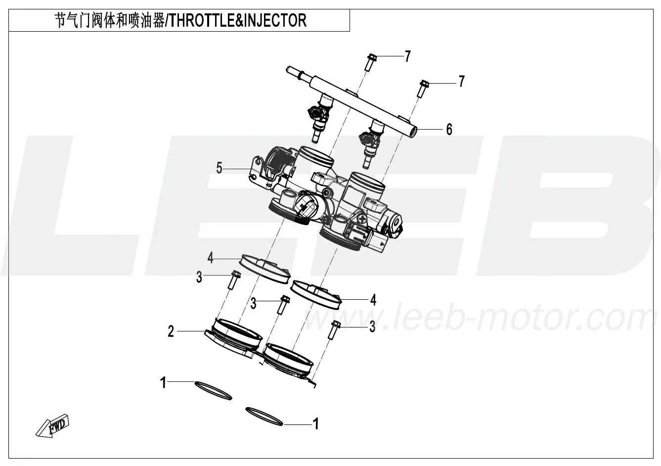 Drosselklappe / Einspritzdüse Drosselklappe / Einspritzdüse