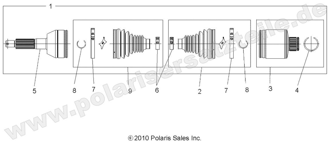 DRIVE TRAIN, REAR DRIVE SHAFT DRIVE TRAIN, REAR DRIVE SHAFT