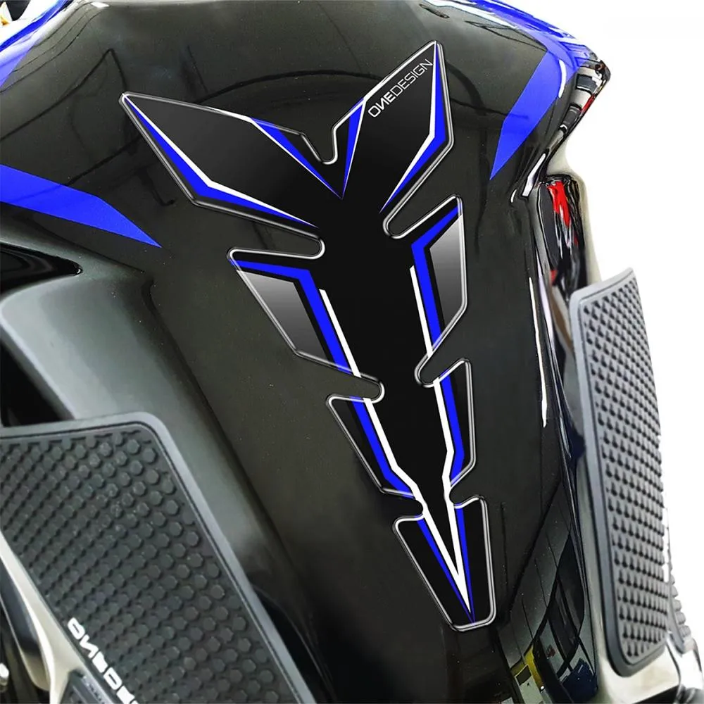 OneDesign Tankpad Moon Slim "schwarz-blau" Design - Universal