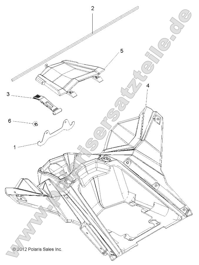 Body, Storage, Rear Body, Storage, Rear