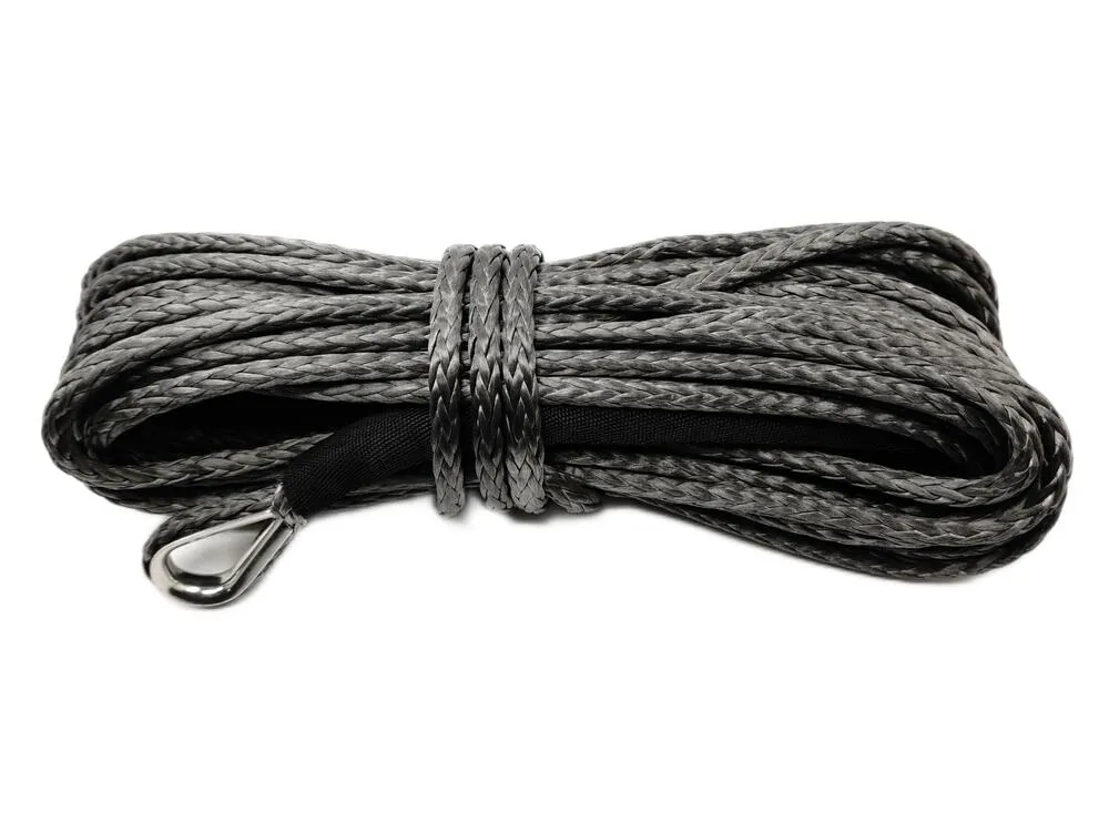 TMP-Seilwinden-Kunststoffseil-Synthetik-Nylonseil-grau-15-Meter-x-6-mm-6711 TMP Seilwinden Kunststoffseil / Synthetik Nylonseil grau - 15 Meter x 6 mm