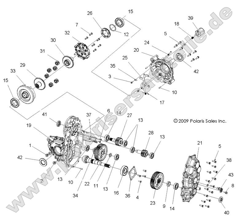 Drive Train, Main Gearcase