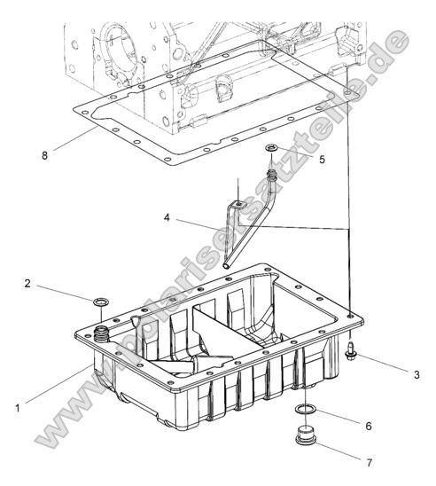 Engine, Oil Pan Engine, Oil Pan