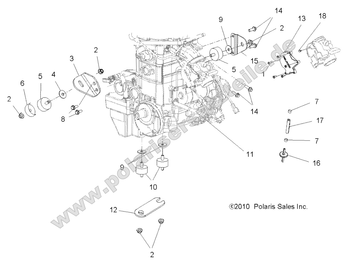 Engine, Mounting Engine, Mounting