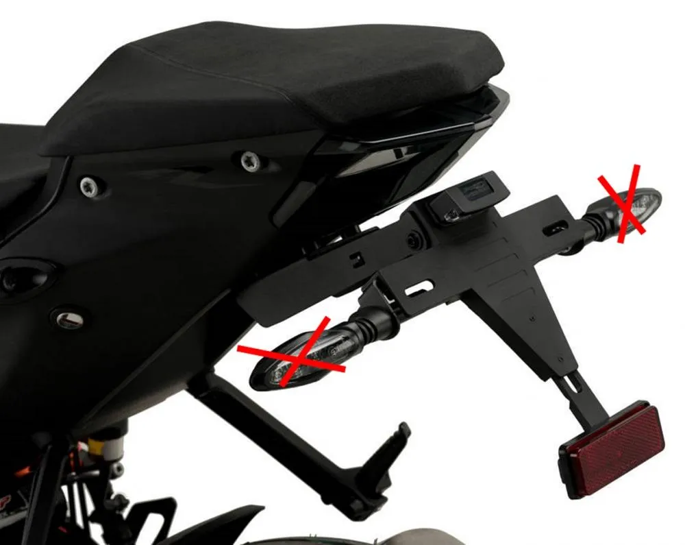 Puig Kennzeichenhalter Set - KTM 1290 Superduke R 2020-22