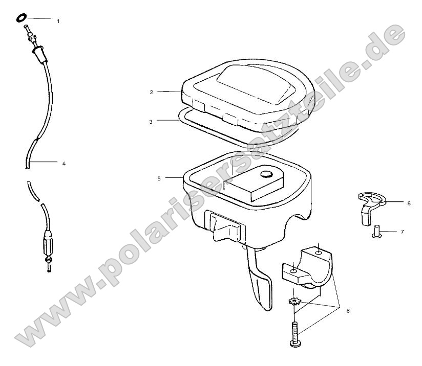 Controls - Throttle Asm/Cable