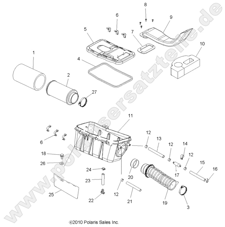 ENGINE, AIR INTAKE SYSTEM