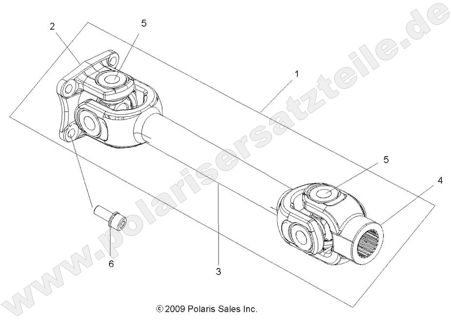 DRIVE TRAIN, PROP SHAFT, REAR DRIVE TRAIN, PROP SHAFT, REAR
