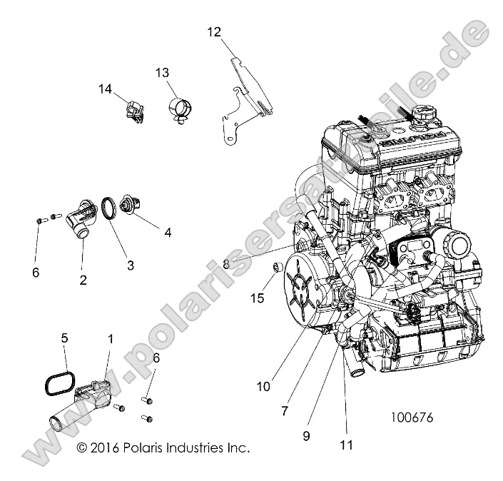 Engine, Cooling, Thermostat and Bypass Engine, Cooling, Thermostat and Bypass