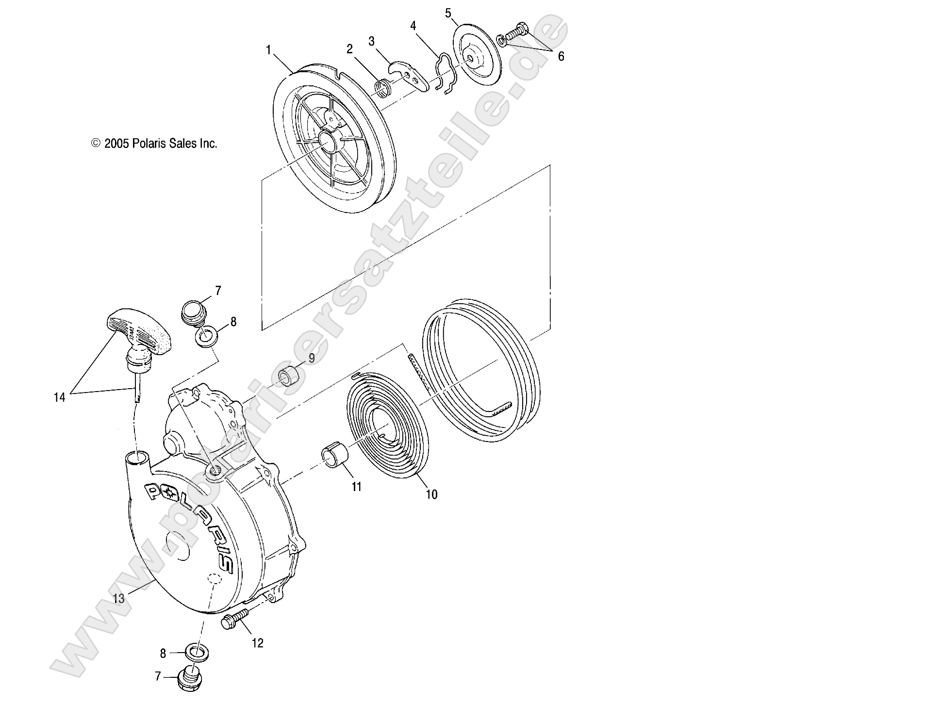 RECOIL STARTER RECOIL STARTER