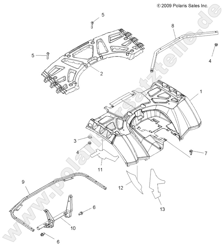 BODY, REAR CAB and REAR RACK