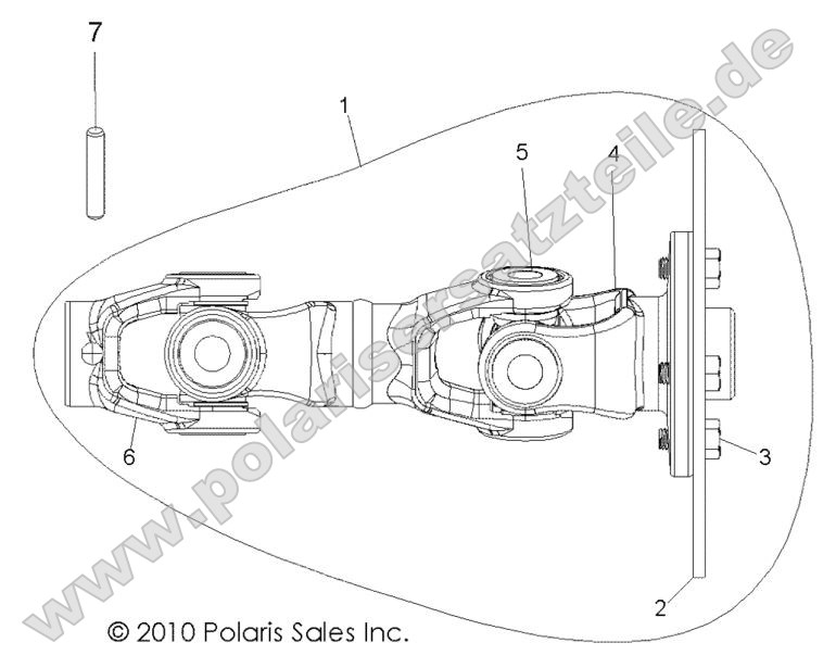 Drive Train, Rear Prop Shaft