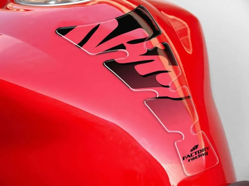 PUIG TANK PAD SPIRIT NINJA SCHWARZ-KLAR - 4221N