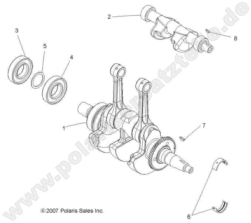 ENGINE, CRANKSHAFT and BALANCE SHAFT ENGINE, CRANKSHAFT and BALANCE SHAFT