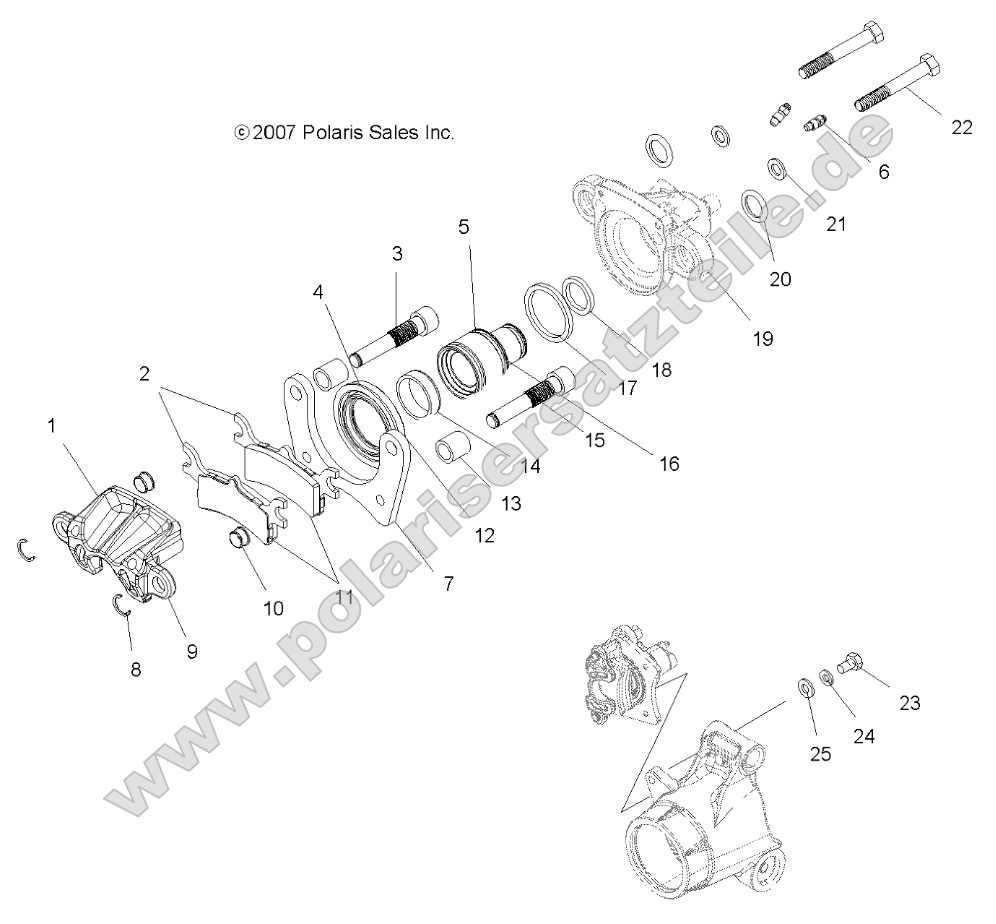 Brakes, Rear Calipers Brakes, Rear Calipers