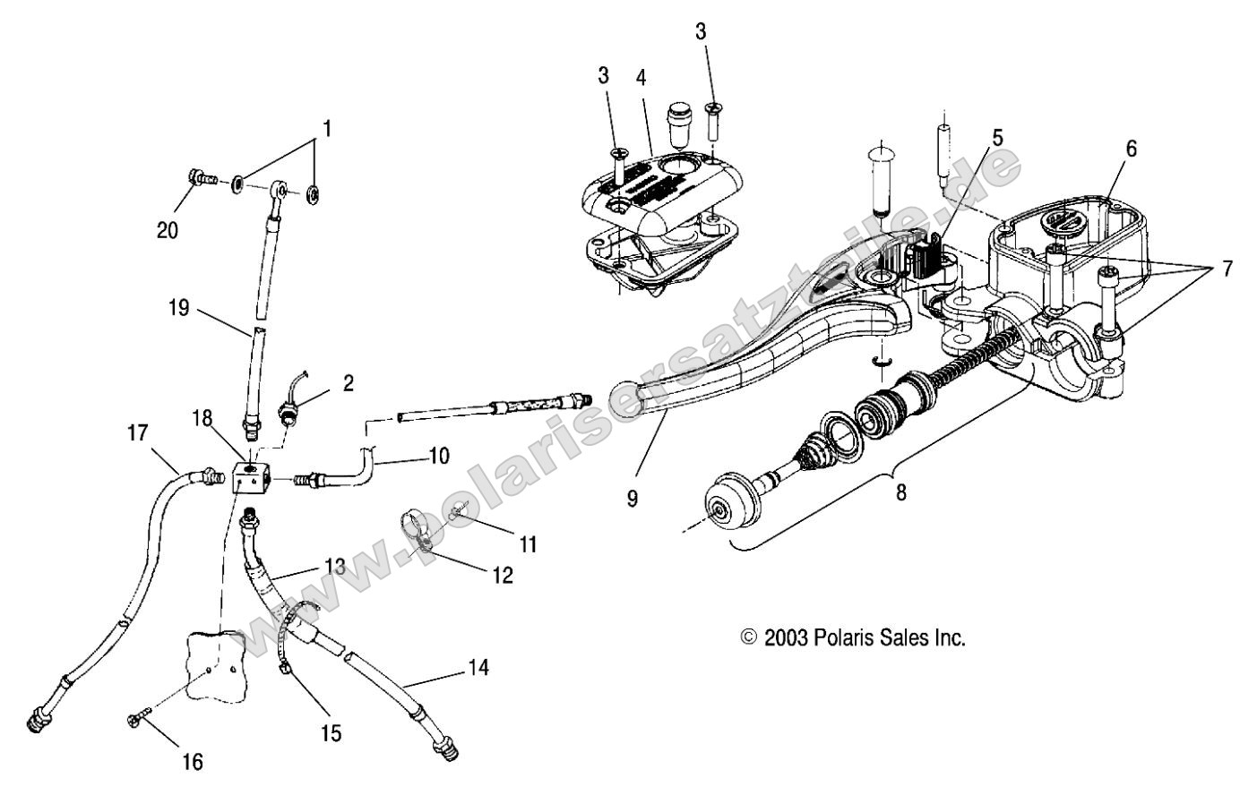 Controls - Master Cylinder/Brake Line Controls - Master Cylinder/Brake Line