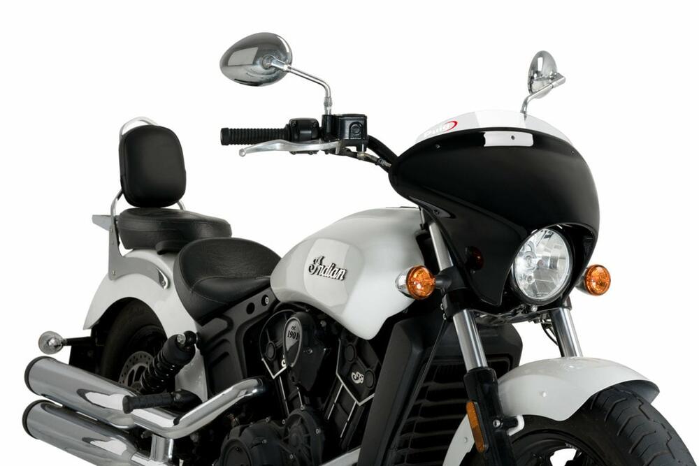 PUIG WINDS. BATWING SML SPORT INDIAN SCOUT C/TRANSP - 21071W