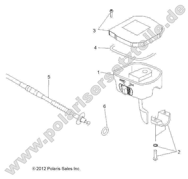 Steering, Controls, Throttle Asm. and Cable Steering, Controls, Throttle Asm. and Cable