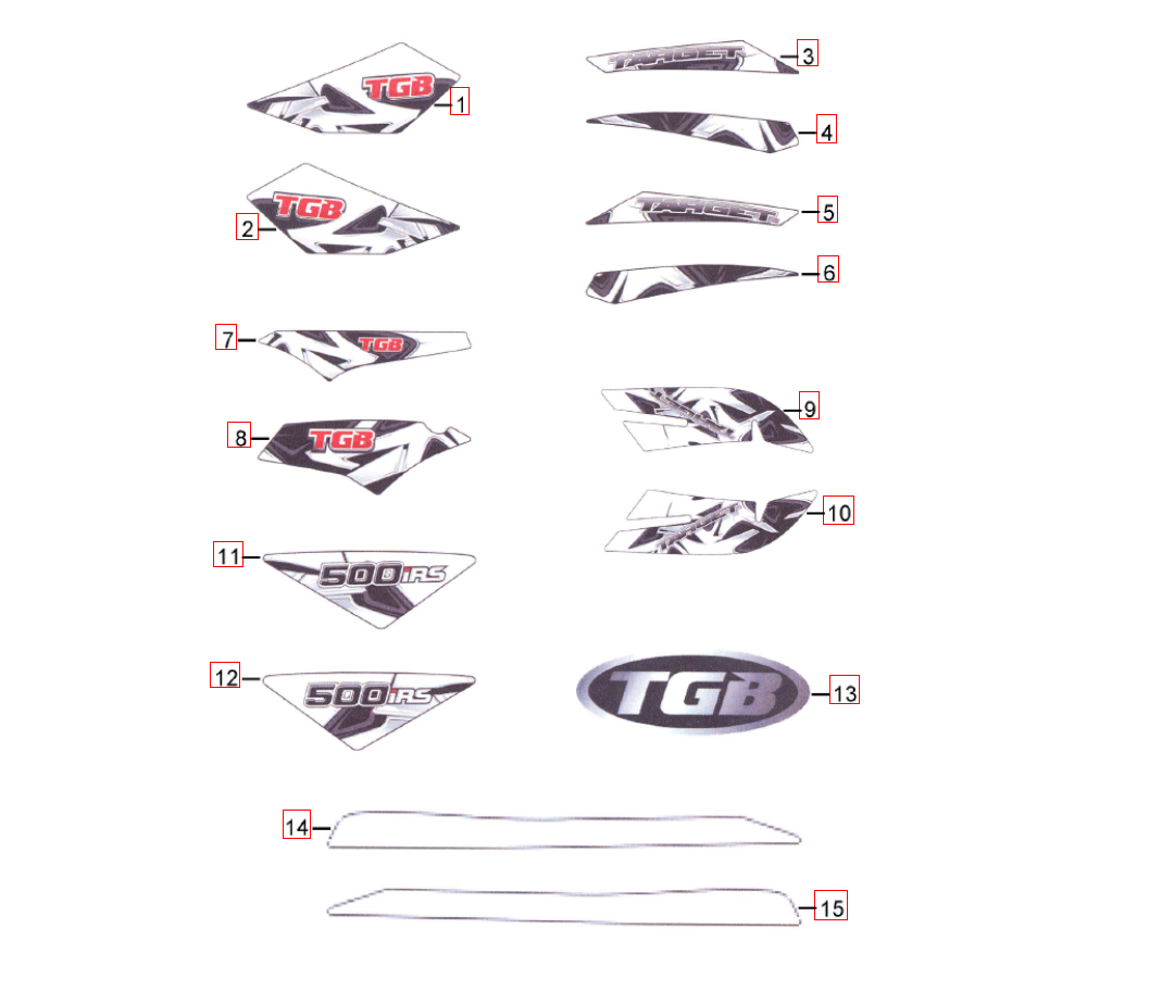 Aufkleber 2 für schwarzes Fahrzeug Aufkleber 2 für schwarzes Fahrzeug