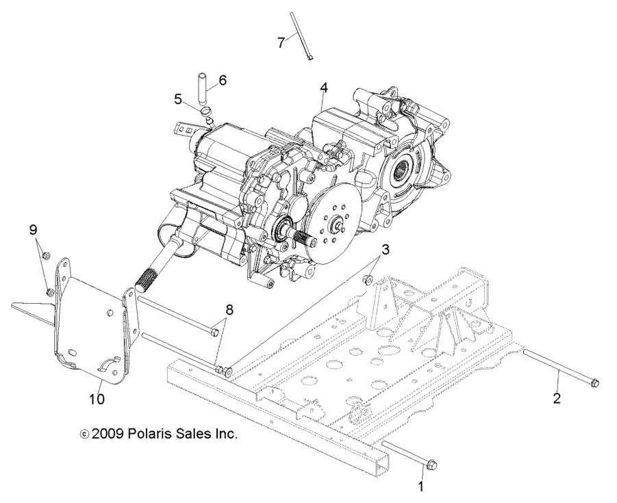 Drive Train, Main Gearcase Mounting