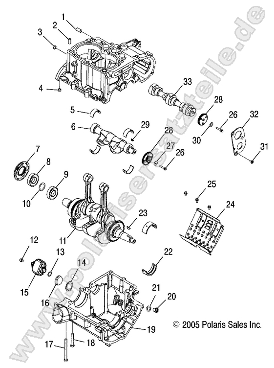 CRANKCASE and CRANKSHAFT CRANKCASE and CRANKSHAFT