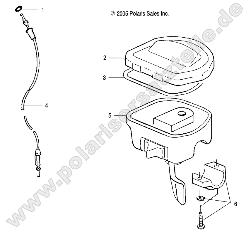 CONTROLS-THROTTLE ASM./CABLE CONTROLS-THROTTLE ASM./CABLE