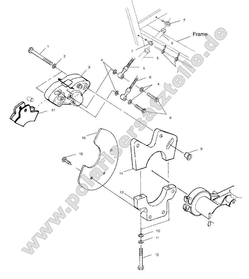 Rear Caliper Mounting Rear Caliper Mounting