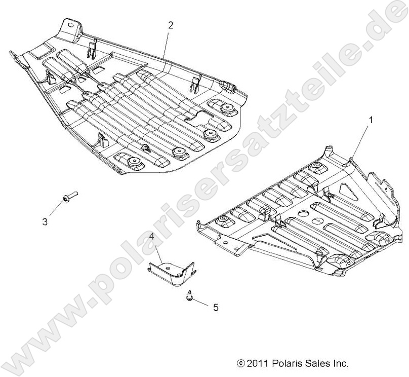 BODY, SKID PLATES BODY, SKID PLATES