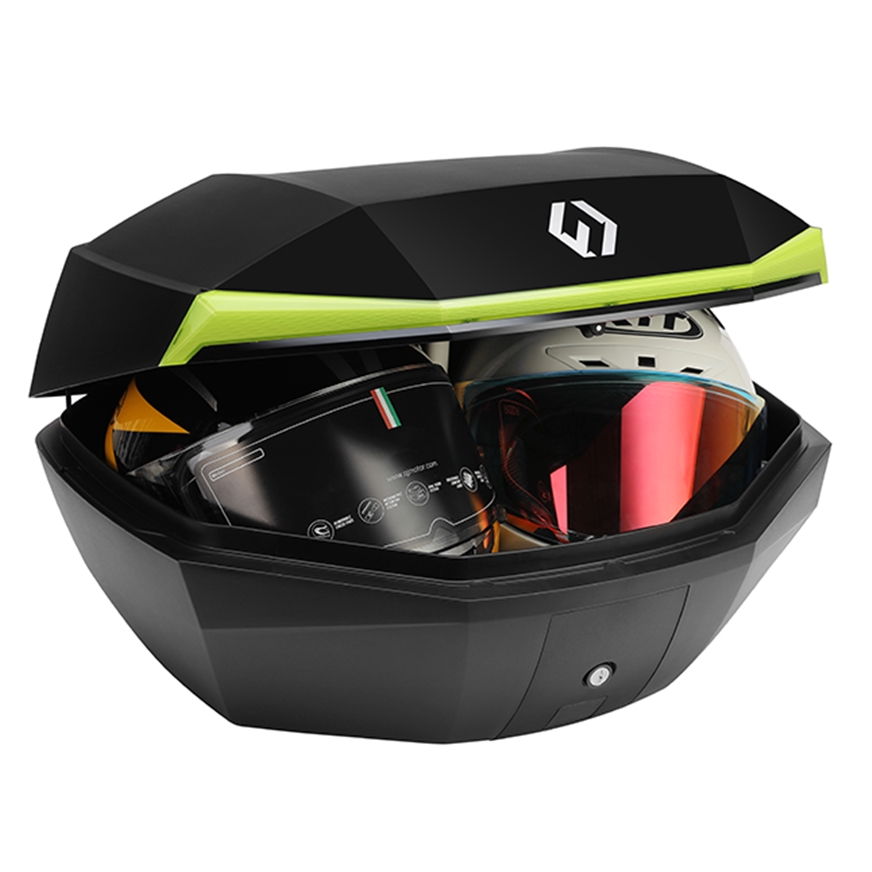 Furchtlos-SHIELD-L-Basic-Topcase-48-Liter-schwarz-gelb-inkl-Montagekit-FU11TCXX000L16EX-100025-inhalt