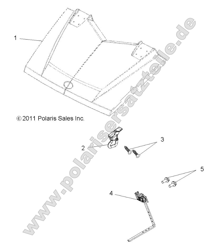 Body, Hood Latch Body, Hood Latch
