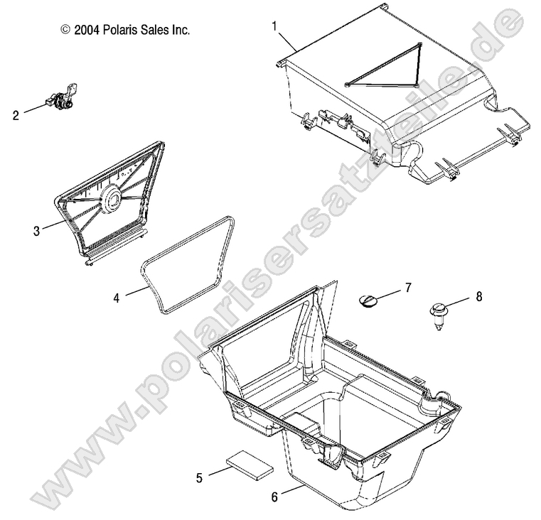 REAR STORAGE BOX REAR STORAGE BOX