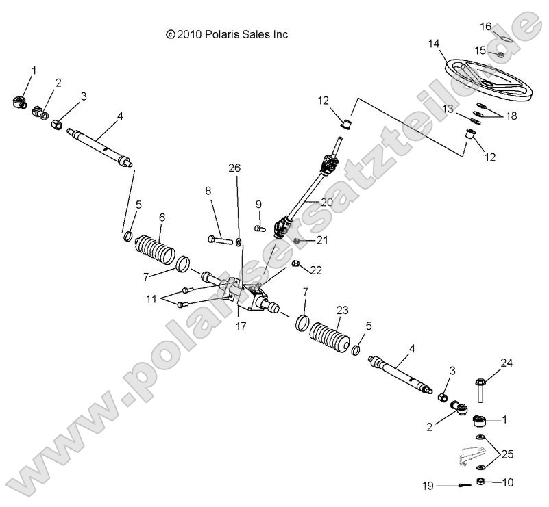 Steering, Steering Asm.