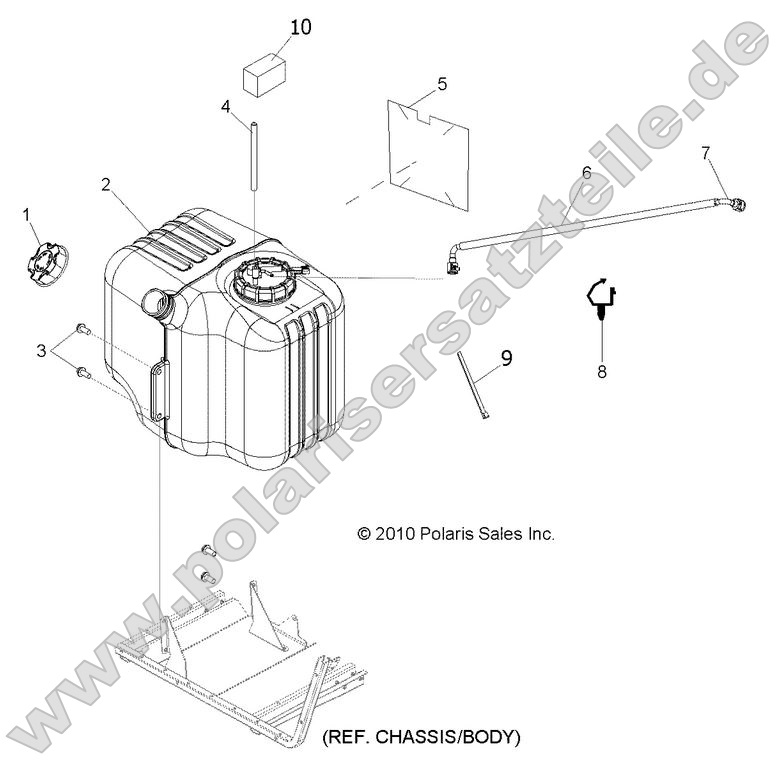Body, Fuel Tank Asm.