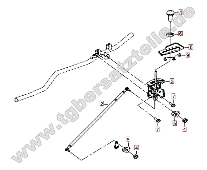Gangschalthebel Gangschalthebel