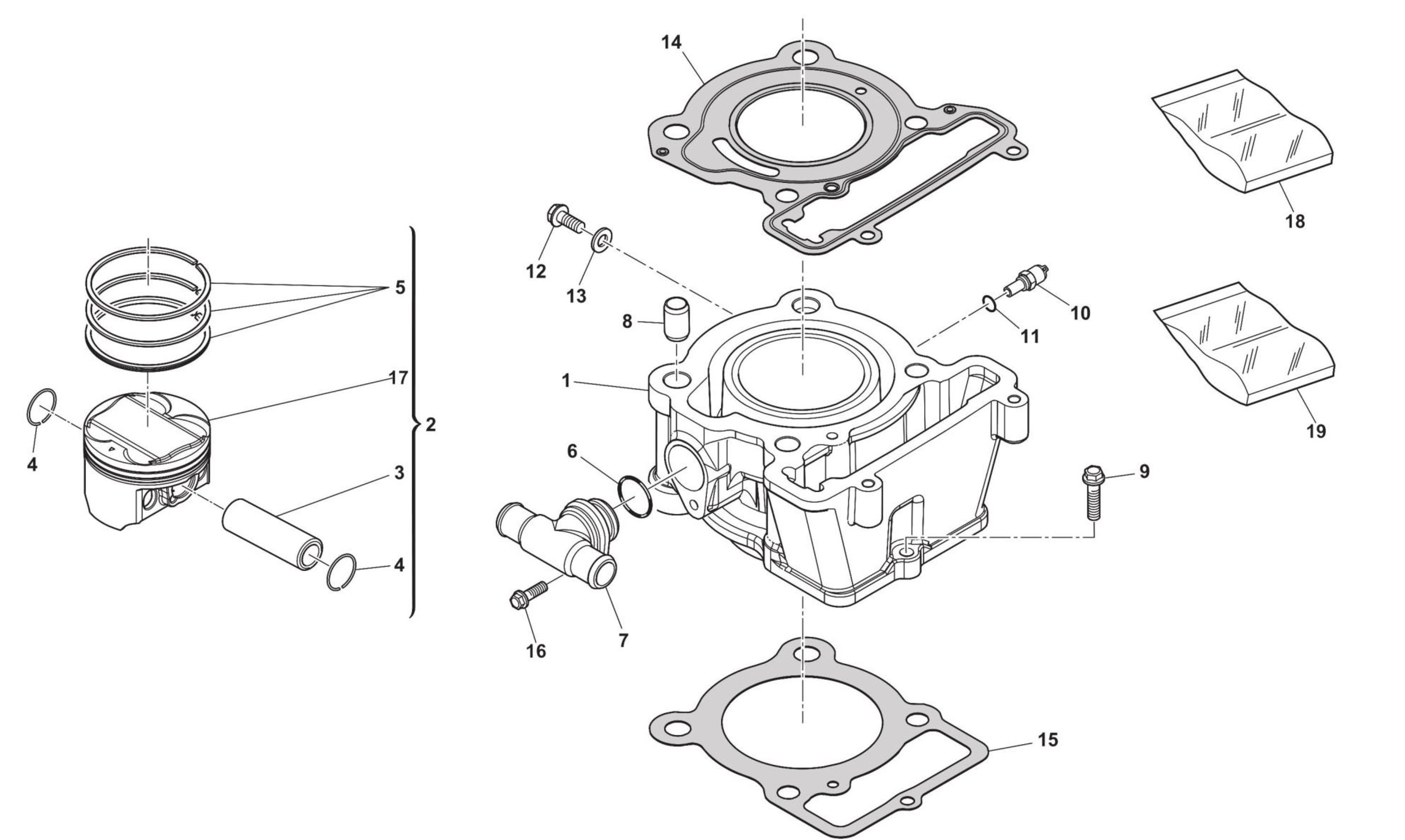 Zylinder - Kolben Zylinder - Kolben