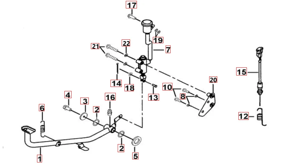Bremspedal Bremspedal