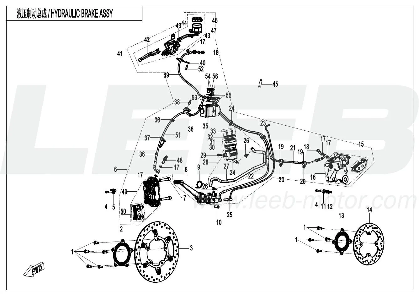 MAB-Bremseneinheit kpl Version 2
