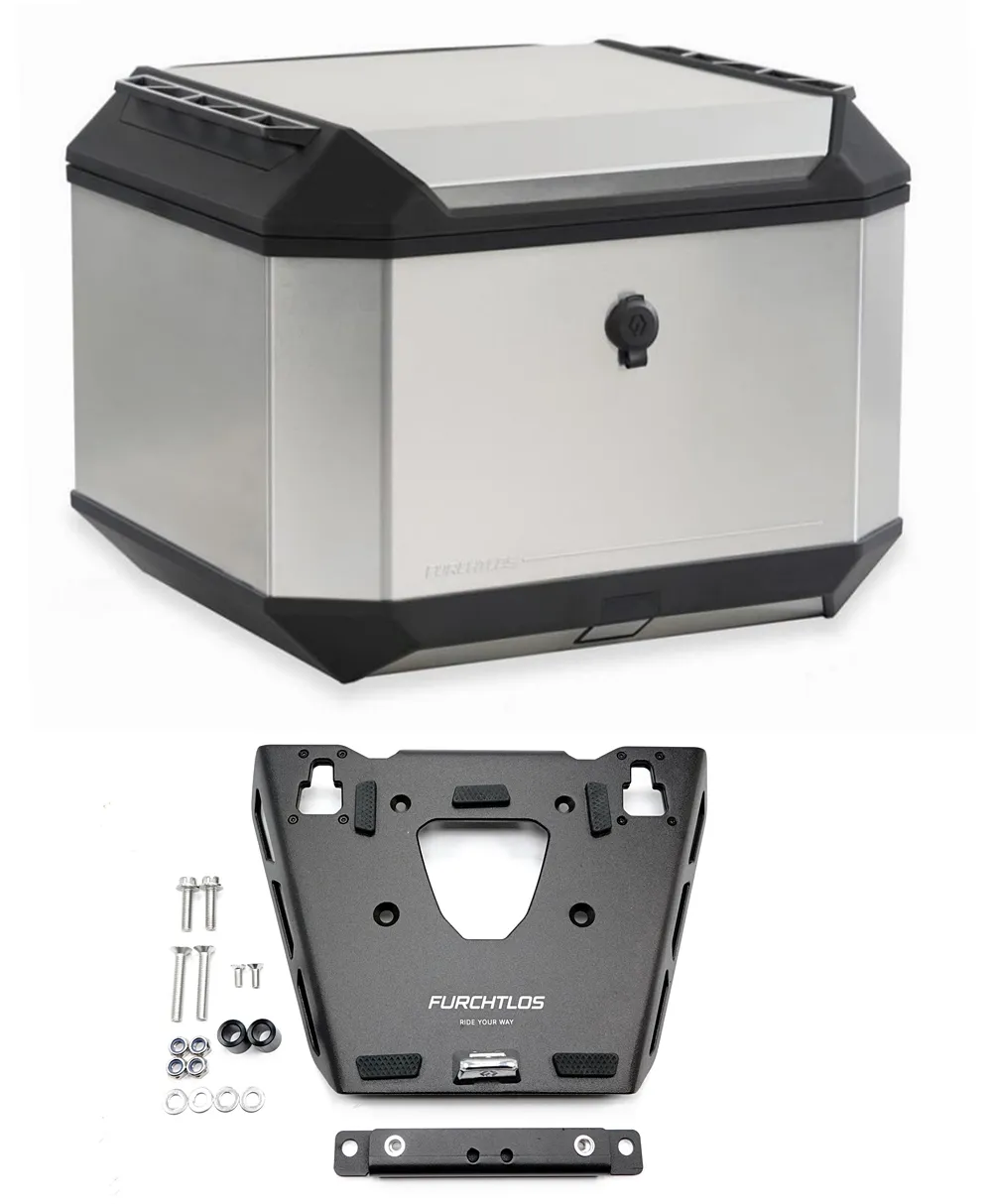 Furchtlos RANGER Aluminium Topcase 50 Liter Set - Honda CRF 1100 Africa Twin 2020-24 Furchtlos RANGER Aluminium Topcase 50 Liter Set - Honda CRF 1100 Africa Twin 2020-24