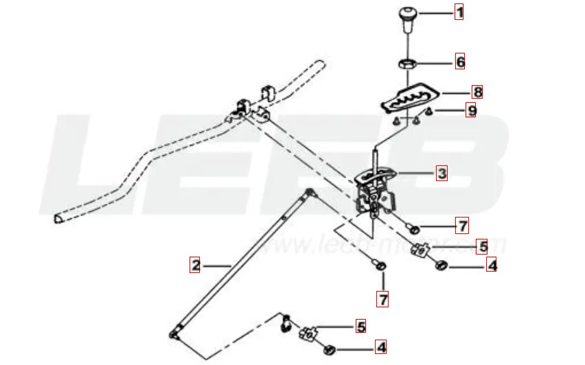 Gangschalthebel Gangschalthebel