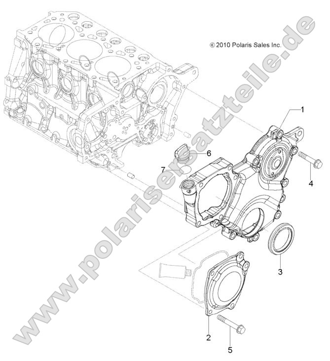Engine, Gear Housing