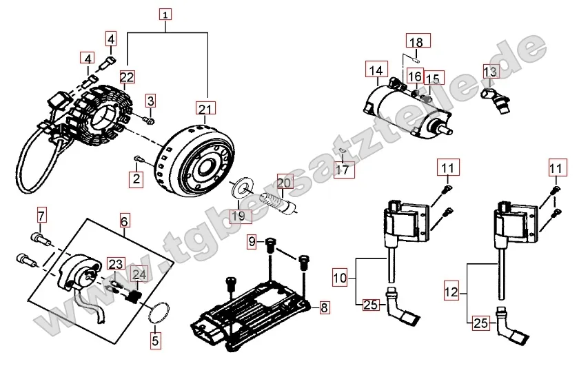 Lichtmaschine - Anlasser