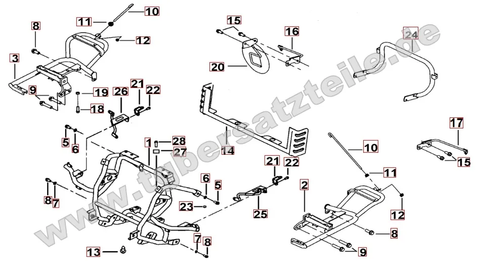 Stoßstange vorne und hinten
