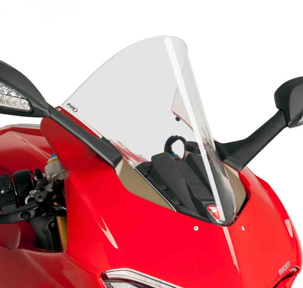 Puig_Verkleidungsscheibe_Transparent_9690W_Ductai_V4_neu Puig Racing Verkleidungsscheibe Transparent Ducati Panigale V4 2018-