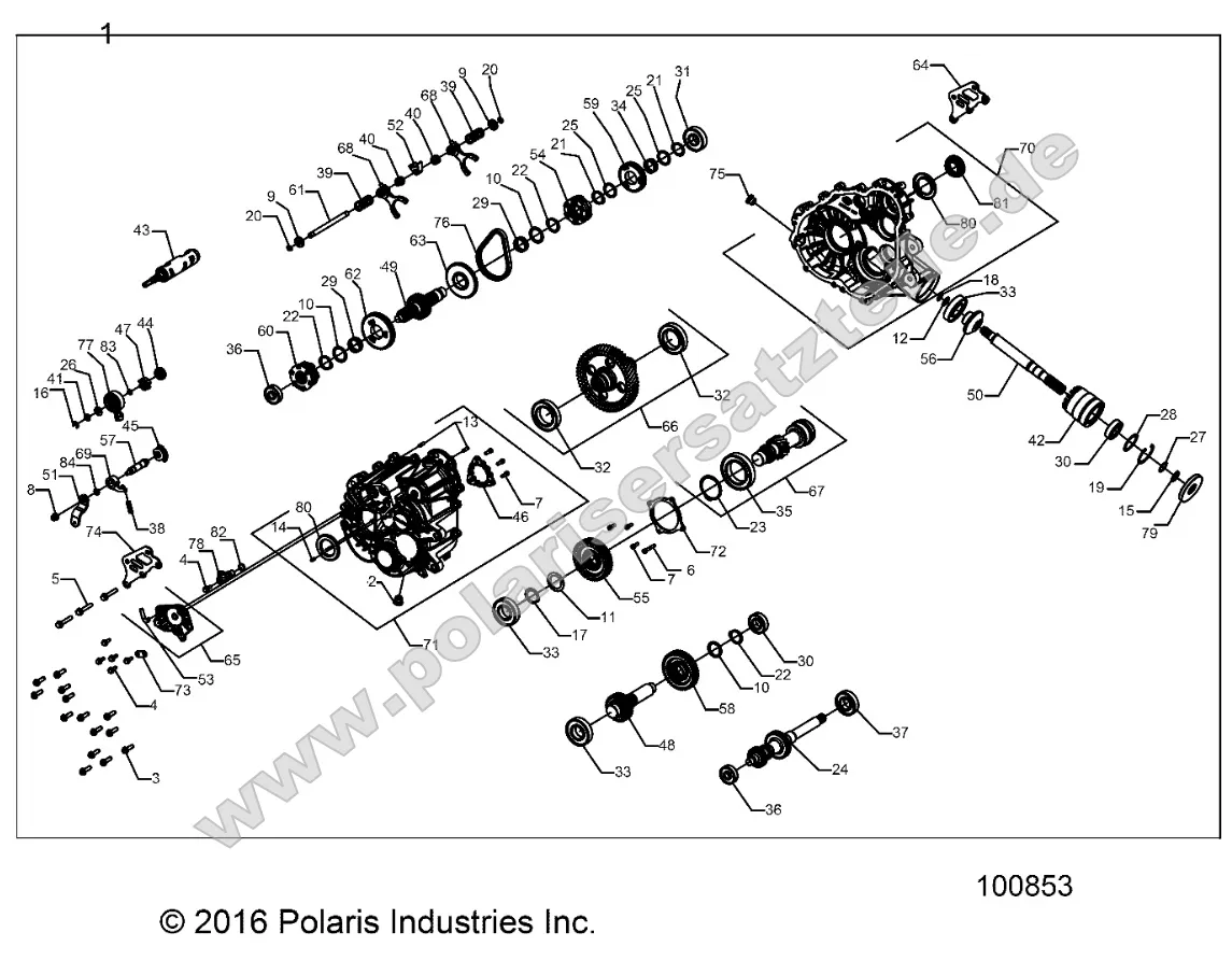 Drive Train, Main Gearcase Drive Train, Main Gearcase