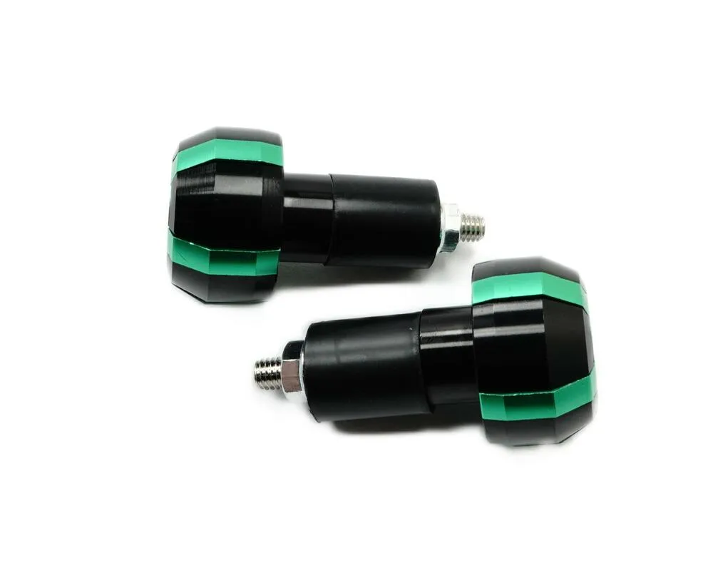 TMP Lenkergewichte Stealth Aluminium 7/8" / 22mm - grün