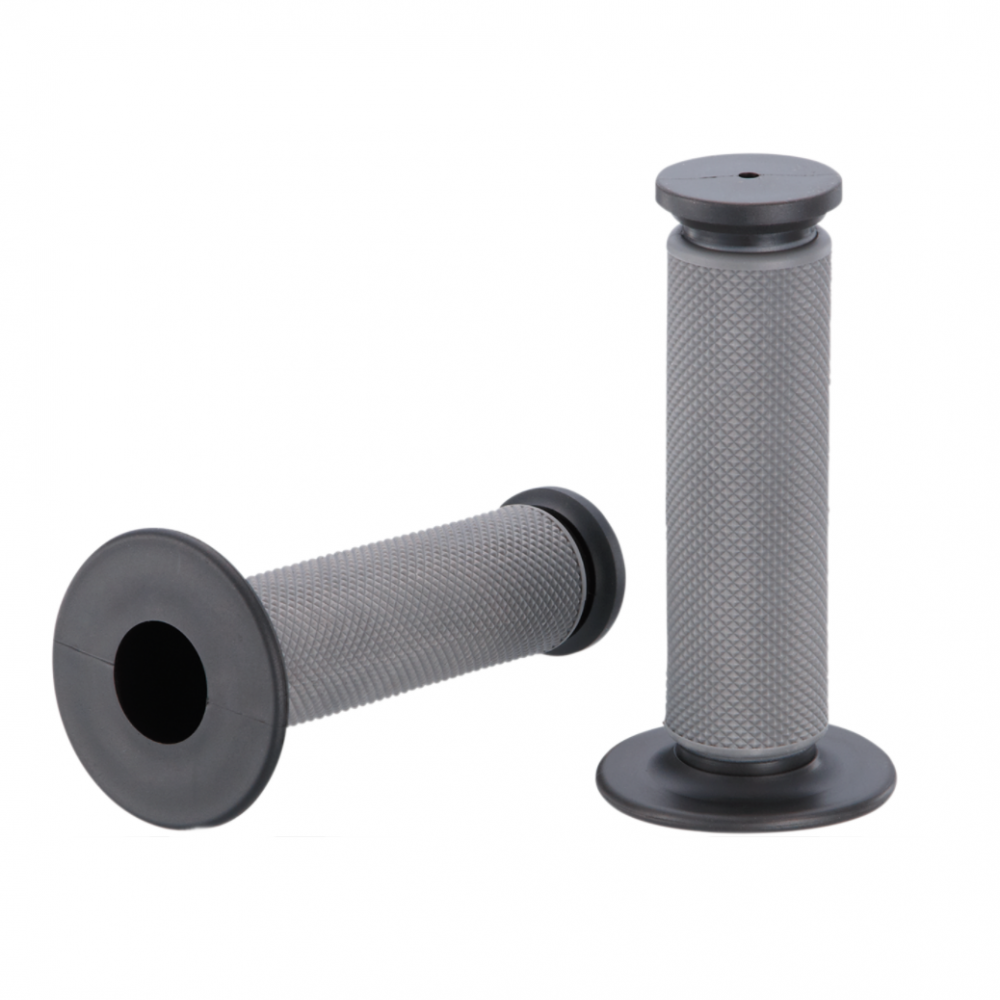 Moose Racing MX-Qualifier Lenkergriffe Diamond - grau-schwarz